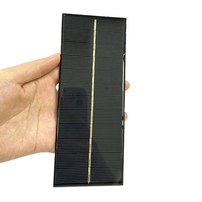 Mini Poly Solar Panel 6V 250MA 1.5W for Solar Epoxy Assembly Flashlight Dedicated 165*65MM