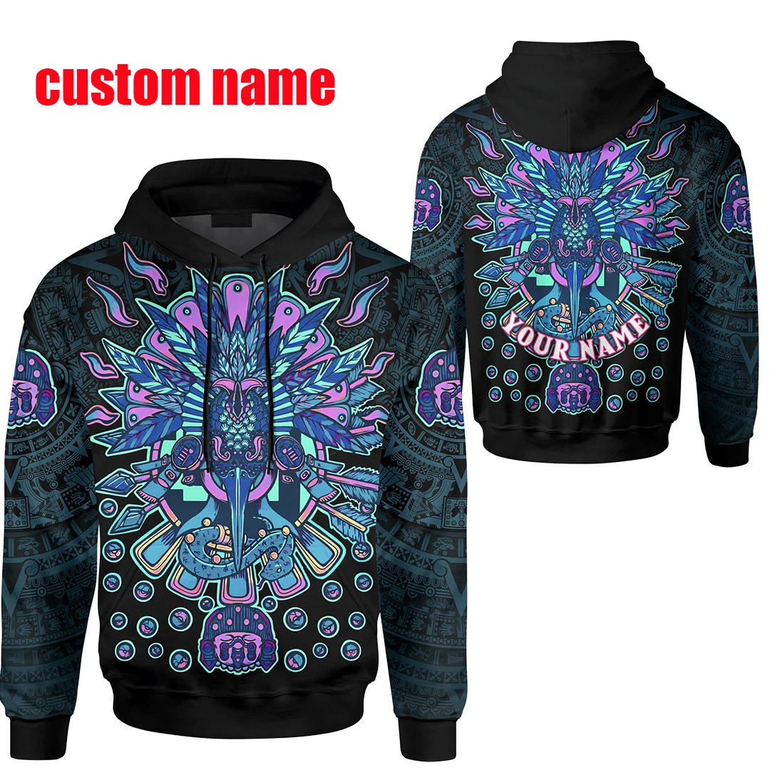 

PLstar Cosmos 3Dprint Newest AZTEC Mythology Custom Name Funny Harajuku Streetwear Causal Unique Unisex Hoodies/Sweatshirt/Zip 3