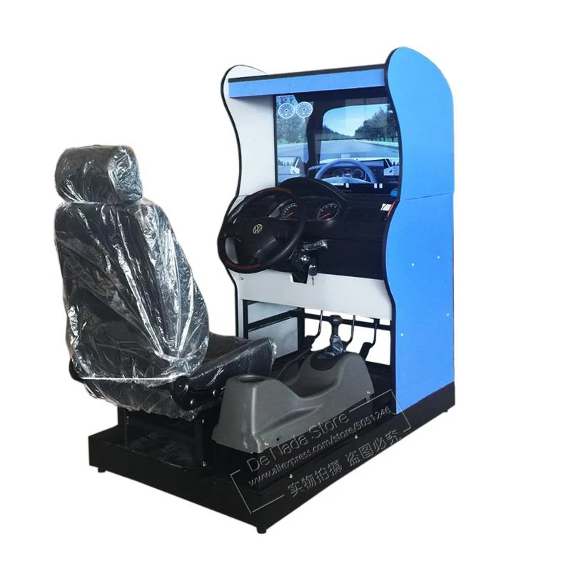 

China Factory Price Blue Vehicle Auto Car Driving Practice Training Simulator For Training Center And Driving School