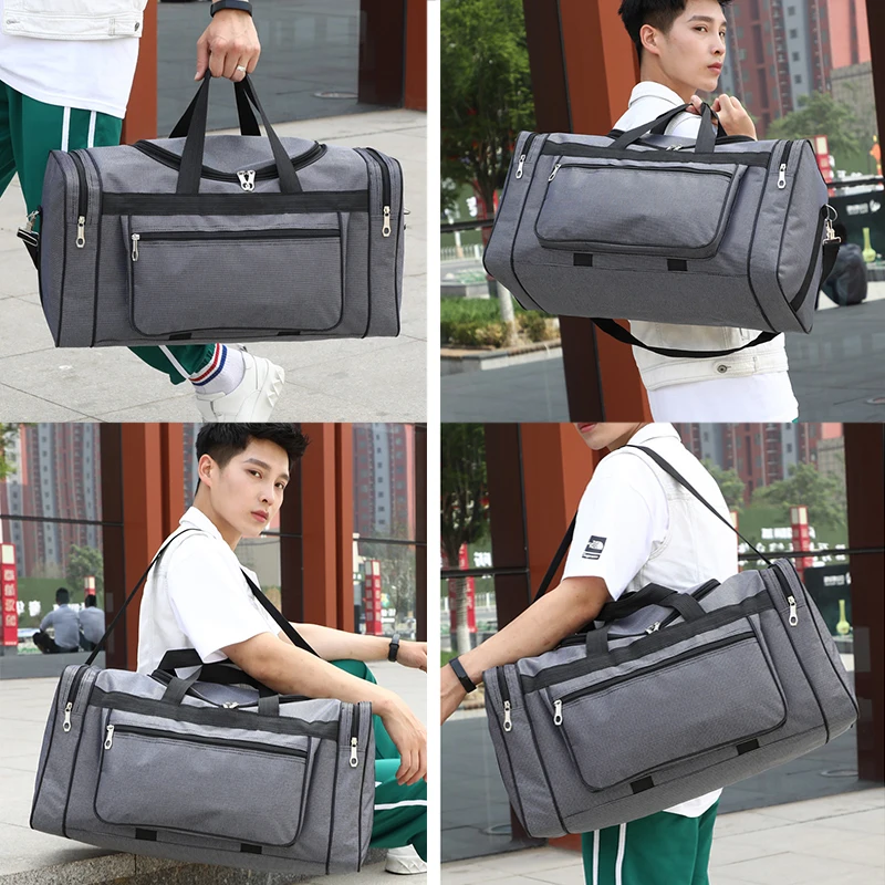 Big Sports Fitness Bag Men Gym Yoga Bag Travel Duffle Handbag for Women Weekend Bags Blosa Waterproof Sac De Sport Shoulder Bag