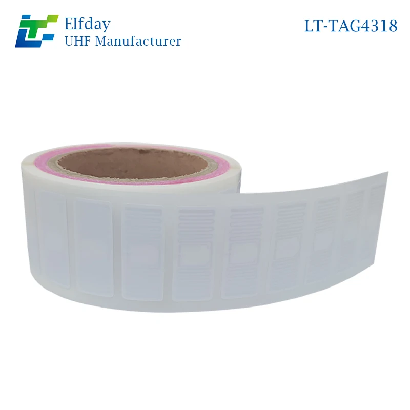 RFID label 100Pcs RFID Tag UHF Smart Card 915M Radio Frequency 6C Passive Clothing Electronic Label Storage UCODE8 Chip