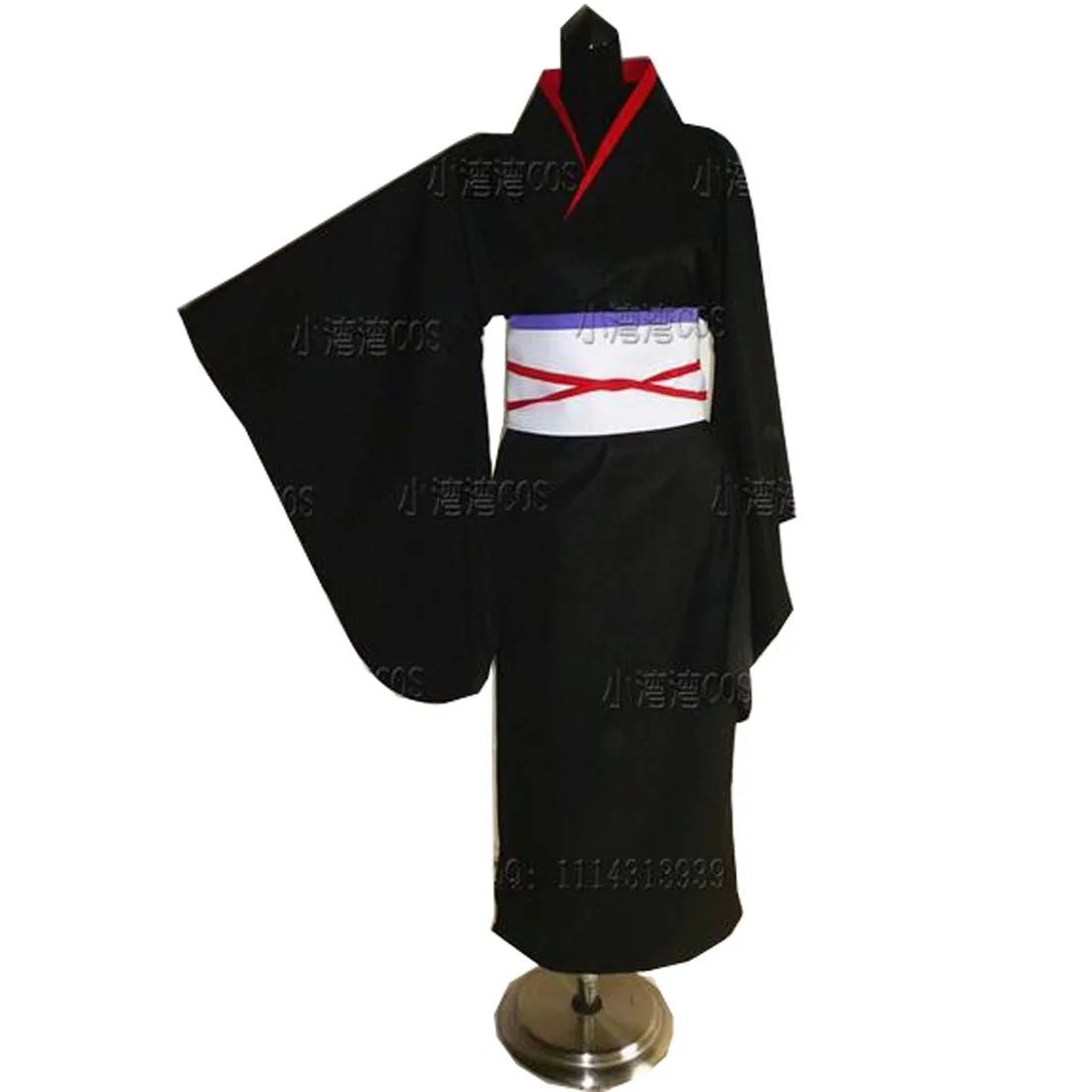 

2024 Kalluto Zoldyck Black Party Hallowmas Clothing Cosplay Anime Costume Kimono