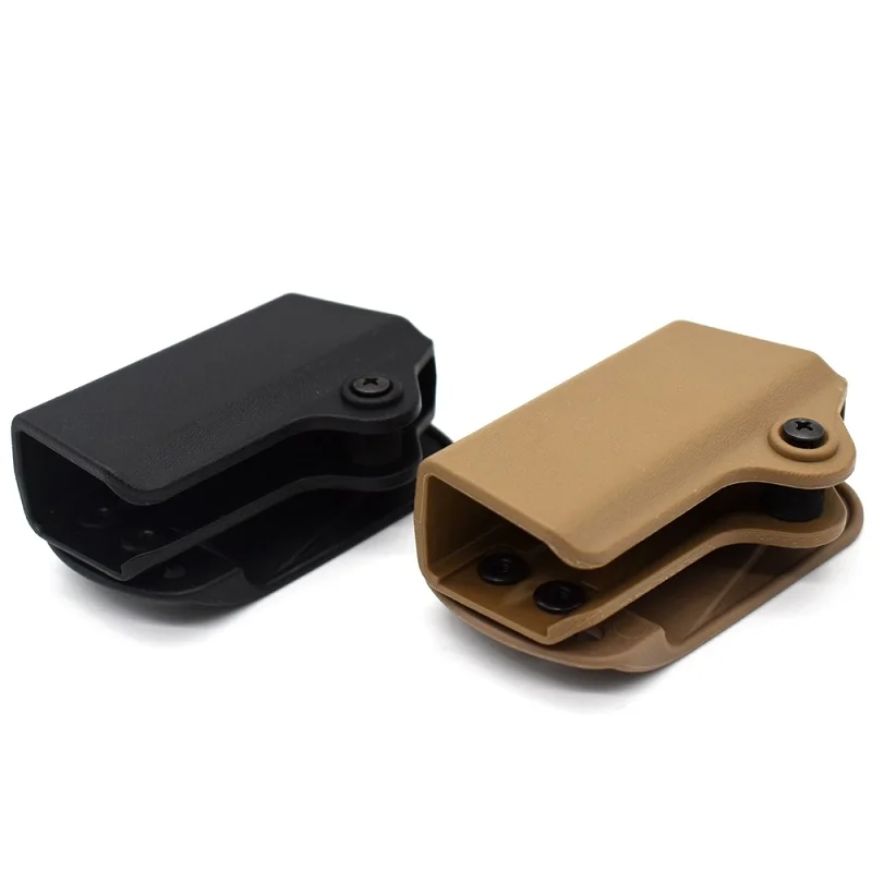 Tactical Magazine Pouch for 9mm .40 .45 .380 .357 IWB Mag Holster Concealed Cary for Double Stack Mag Holder for Glock