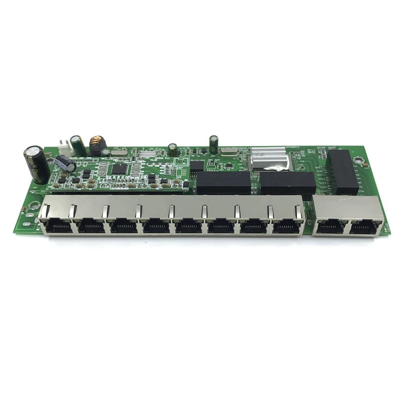 ANDDEAR-BO7 48V 8 Port Gigabit Unmanaged Switch Poe 8*10/100/1000 Mbps Cổng POE; 2*10/100/1000 Mbps Lên Liên Kết Cổng; NVR Cổng