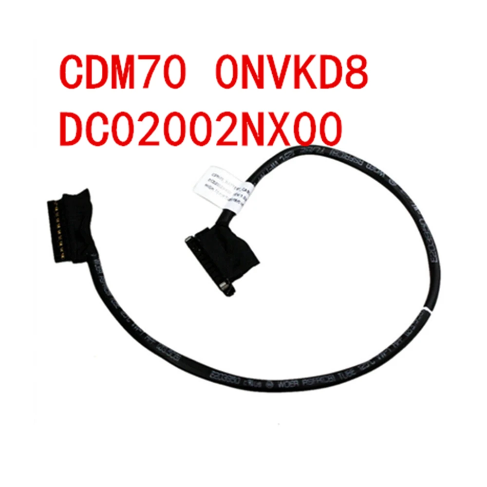 Replacement CDM70 0NVKD8 DC02002NX00 Battery Cable for Dell Latitude 5480 5490 5491 5495 E5480 Laptop Repair Part