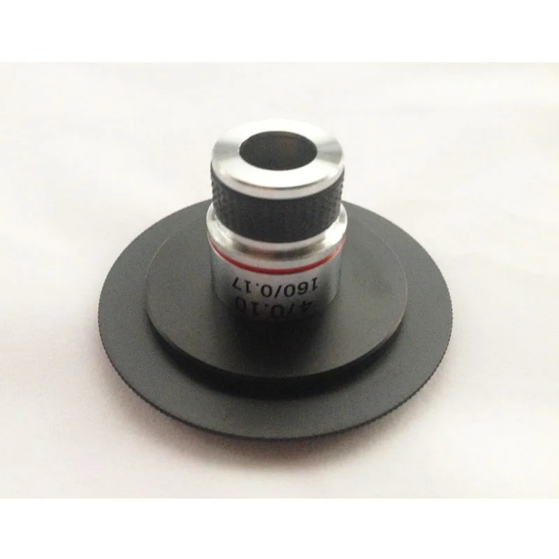 Adapter RMS Microscope Objective For NIKON AI DSLR SLR Kit W/ 4X Objective