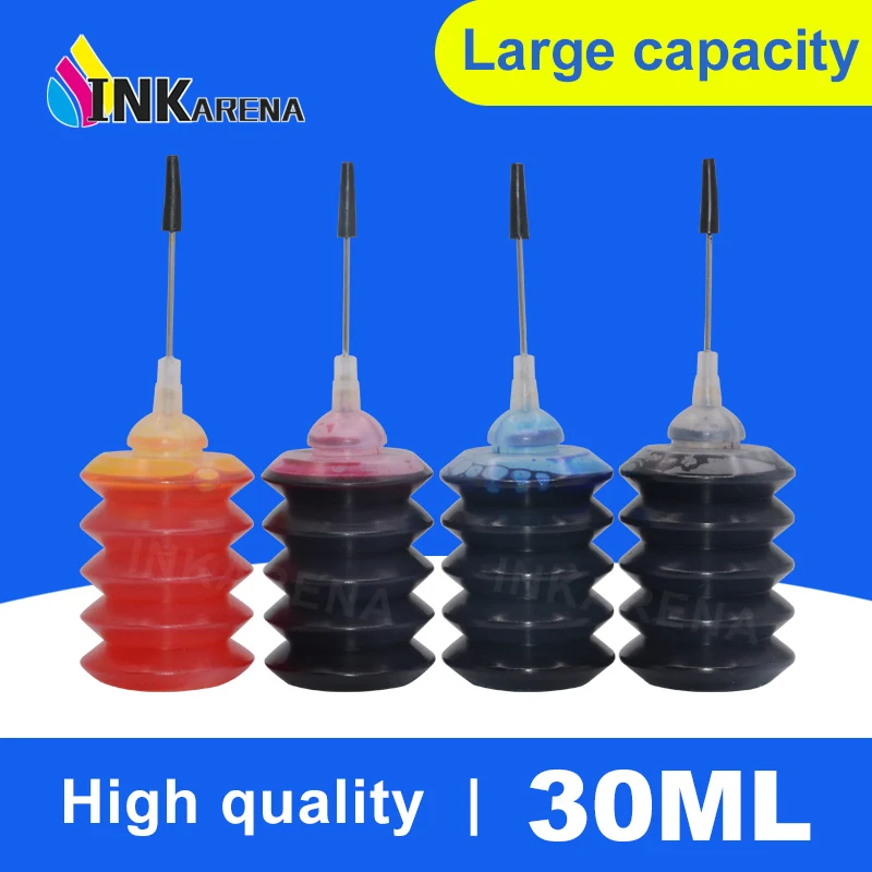 INKARENA Printer Ink Refill Kit For Canon Pixma PG 445 440 510 512 545 CL 446 441 511 513 546 XL Ink Cartridge CISS Ink System