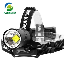 XLAMP XHP70.2 most powerful led headlamp usb charge headlight waterproof use 3*18650 battery rechargeable torch head lamp