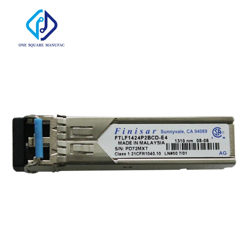 

Finisar FTLF1424P2BCD-E4 4G 1310nm 10km Single-Mode Optical Fiber Transceiver