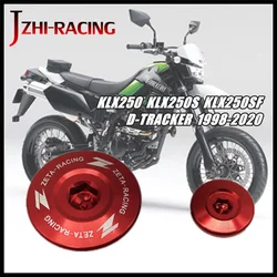 FOR KAWASAKI KLX250 KLX 250 KLX250S KLX250SF D-TRACKER Motorcycle Accessories CNC Engine Plug.