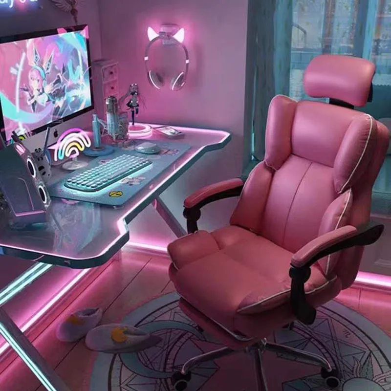 2025 Gaming Chair Cтул Home Computer Sofa Live Anchor Sedentary Silla Escritorio Comfort Office Dormitory League Office Chair