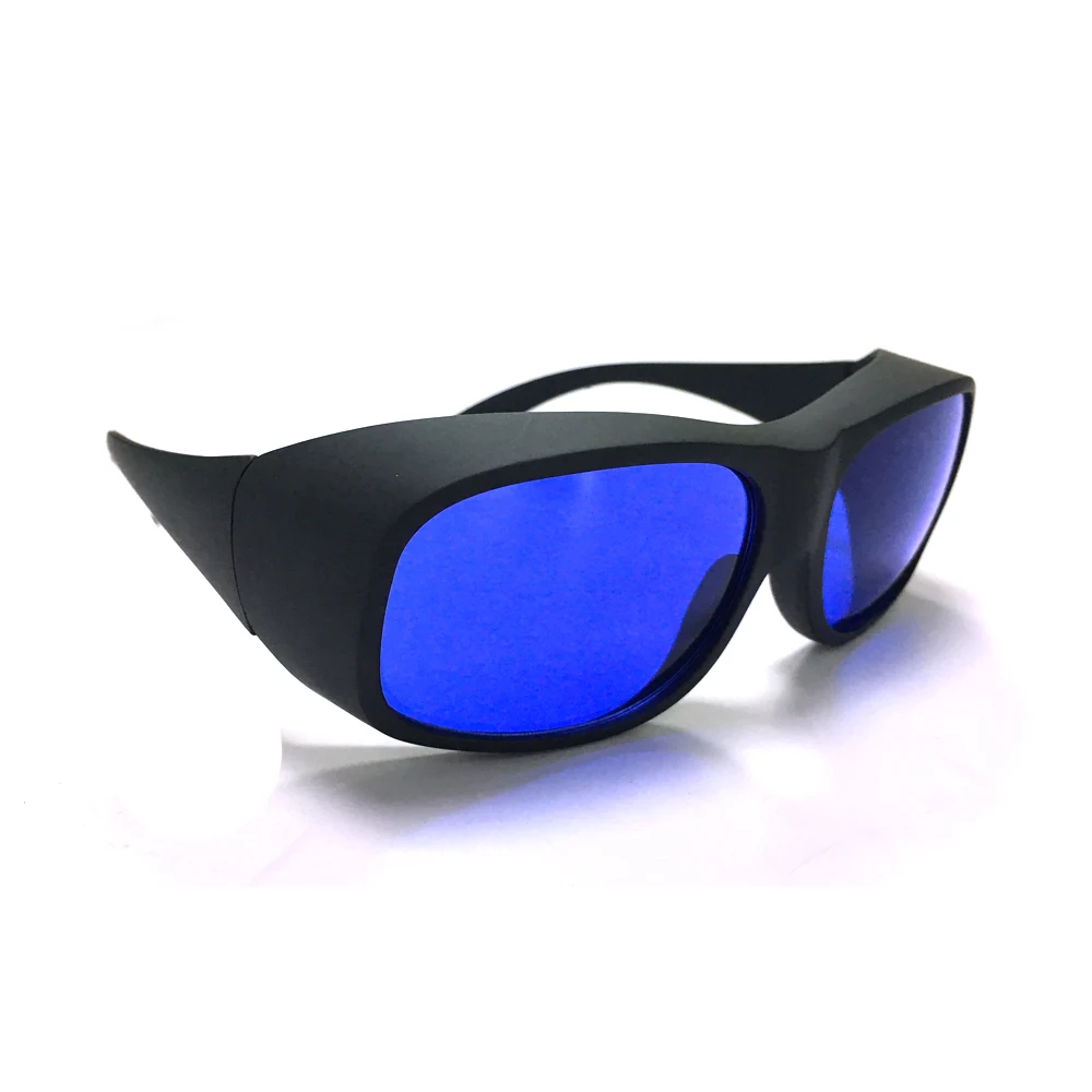 585nm 595nm Optical Density OD 4+ Laser Glasses Safety Goggles Yellow Laser Protection Transmittance: 18%