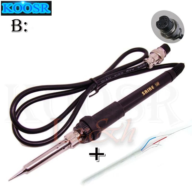 SAIKE Solder Soldering Iron handle Electric Welding Solder iron for SAIKE 936 937 898D 852D+ 852D++ 909D 8586D solder station