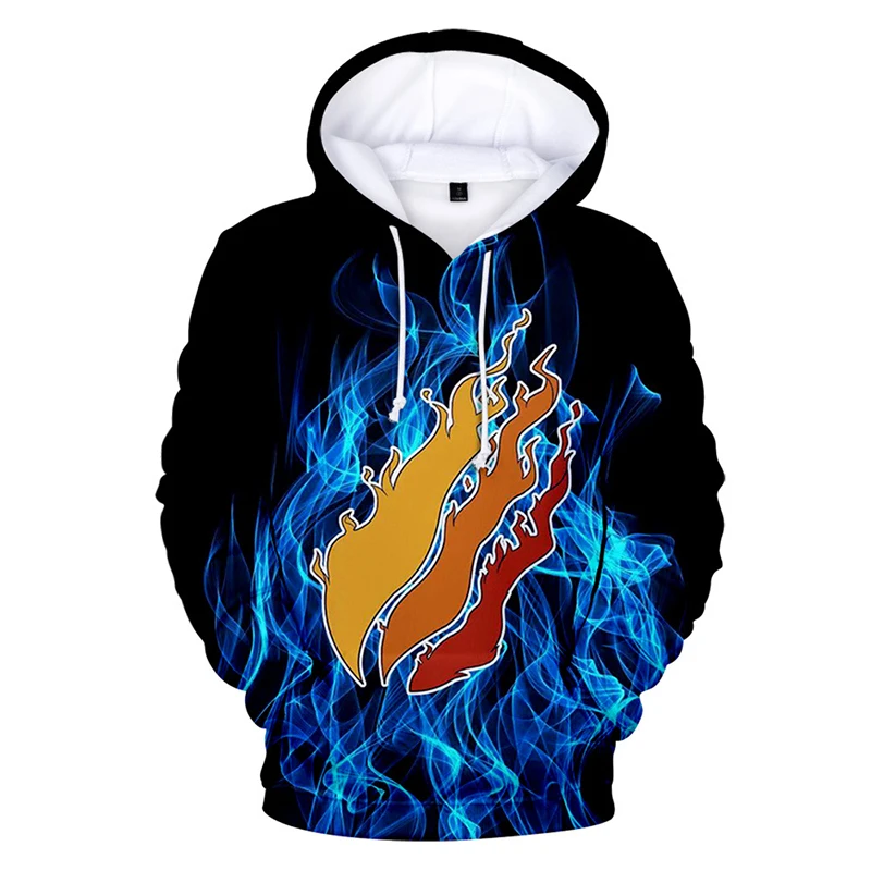 

Hipster Fashion Print Blue Flame Sport Hip Hop 3d Hoodies Pullover Men Women Hoodie Hoody Tops Long Sleeve 3D Hooded Sweatshirts