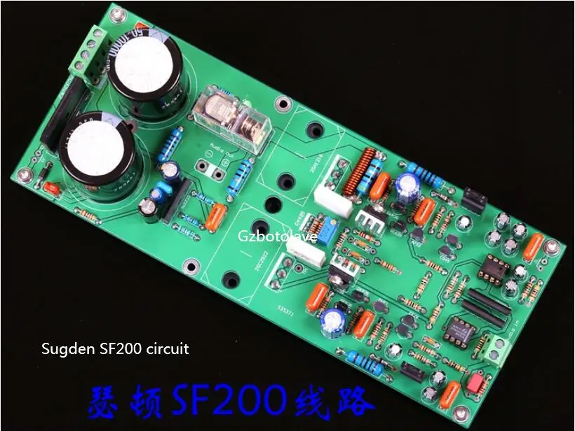 

Reference UK Sugden SF200 circuit Mono 100w power amplifier board with Sanken 2SC2922