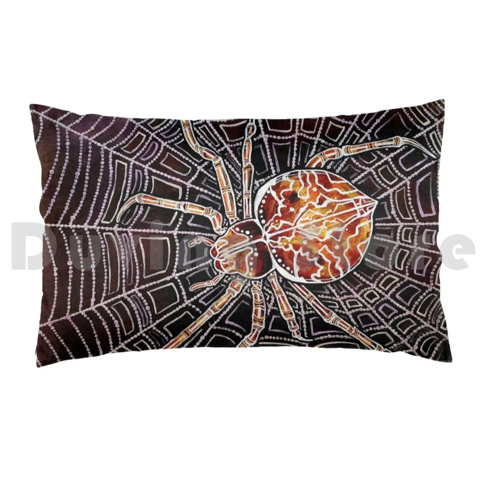 Pearl The Spider Pillow Case 20*30 Inch Spider Arachnid Legs Creepy Web Cobwebs Halloween October Fall