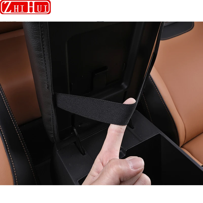 For GWM HAVAL Jolion 2024 2023 2022 2021 Car Styling Interior Armrest Anti-dirty Pad Cover Sticker PU Leather Cover Accessories