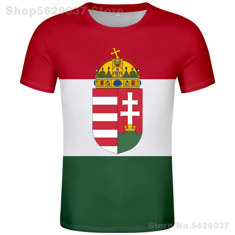 Hungary T Shirt Diy Free Custom Made Name Number Hun T-Shirt Nation Flag Hu Hungarian Country College Print Photo Logos Clothing