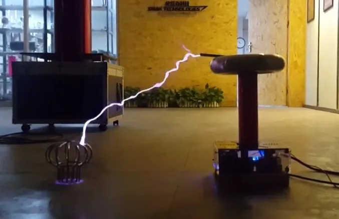 0.5m Lightning Tesla Coil DRSSTC / Music Tesla Electric Ring / Artificial Lightning / Experimental Display