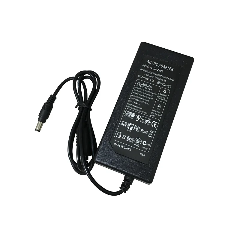 

New 24V 3A 72W Power Supply 24V3A AC/ DC Adapter Power Supply For TSC TTP-244Plus/243E/342E pro Barcode printer Power adapter