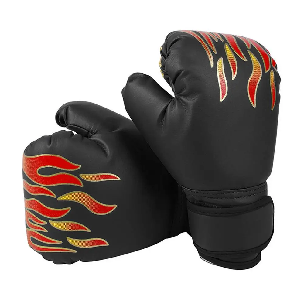 Kids Boxing Gloves Training Gloves For Punching Bag Kickboxing Muay Thai Age 3-9 Years PU Leather EVA Filling Ventilated Palm