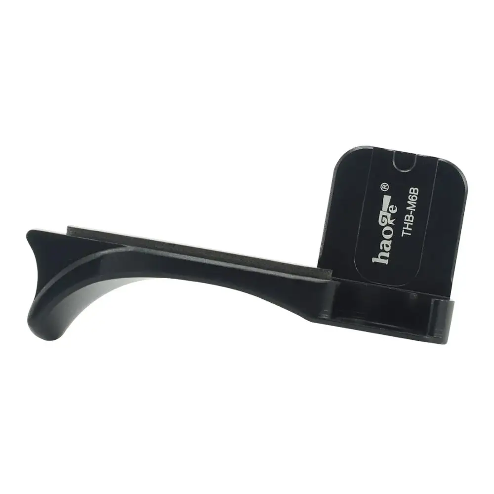 Hand Grip Haoge THB-M6Bรองเท้าโลหะร้อนThumb RestสำหรับLeica M2 M3 M4 M4-P M4-2 M6 M7 M-Pฟิล์มกล้องสีดำ
