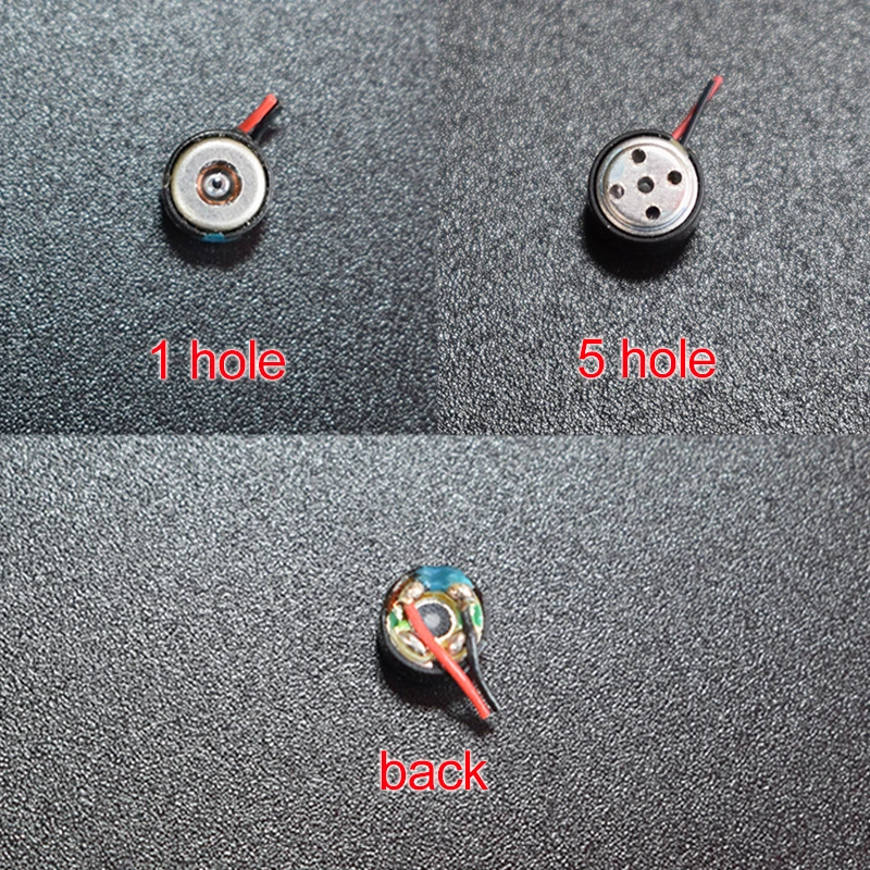 10pcs 6mm Earphone Speaker Unit 16 Ohm 3mW In Ear Headphones DIY Dynamic Earphones Bass Moving Coil Earbud Speakers