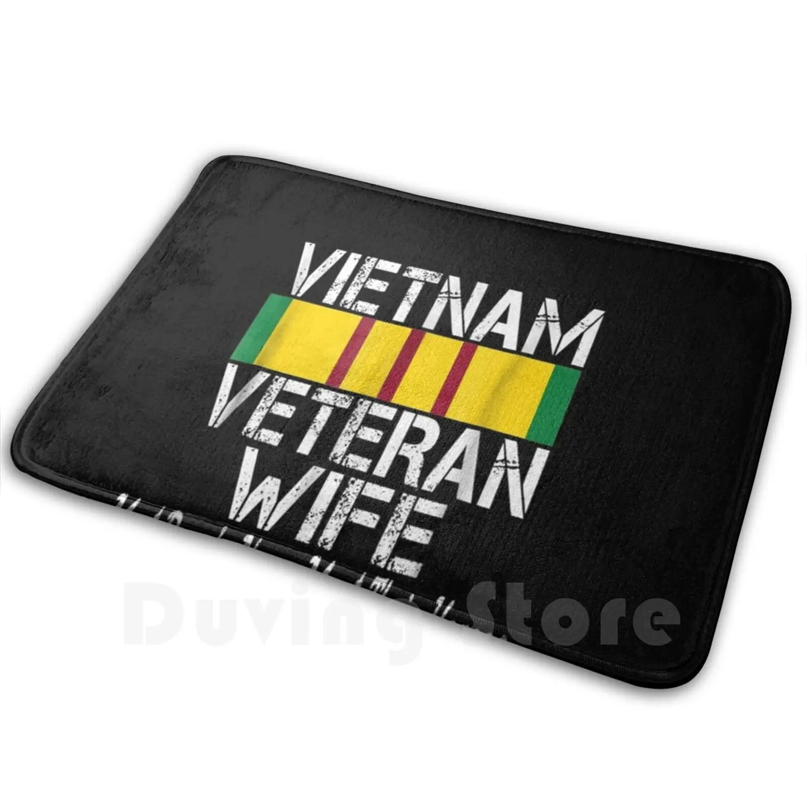 Vietnam Veteran Wife Gift Carpet Mat Rug Cushion Soft Veteran Vietnam Military Navy Army Vietnam Veteran Air Force