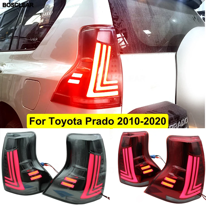 

Tail Lamp Light For Car Toyota Prado 2010-2020 LC150 DRL TailLights Led Fog Lights DRL Day Running Light Tuning Car Accessories