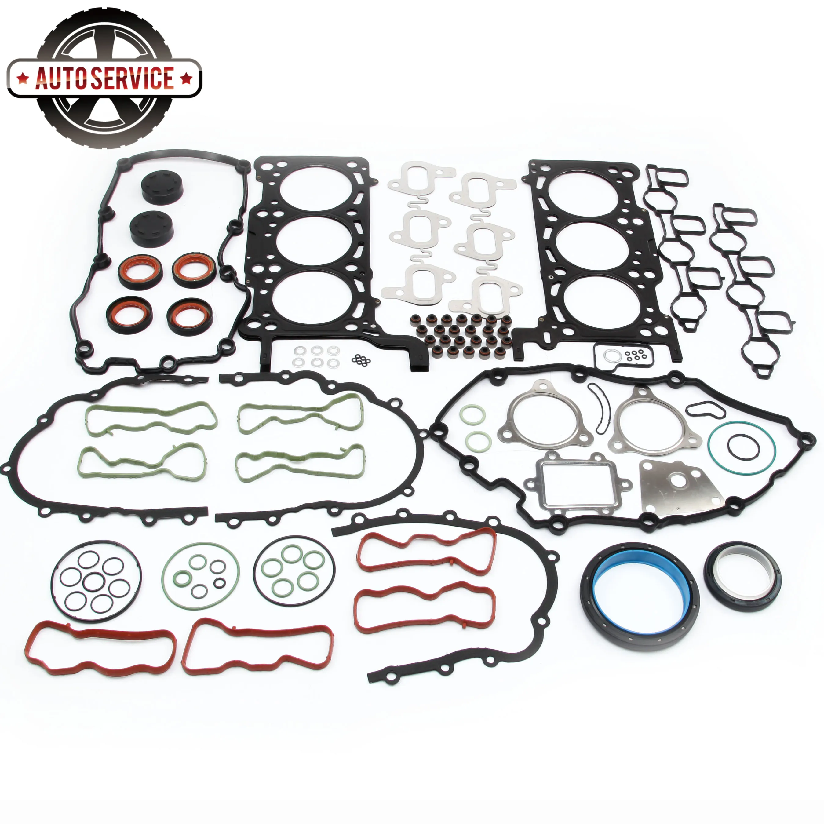 

059 103 383FL Diesel Engine Cylinder Head Gasket Oil Seal Kit For Audi A4 A5 Q7 VW Touareg Phaeton 06B 109 675 059 103 483M