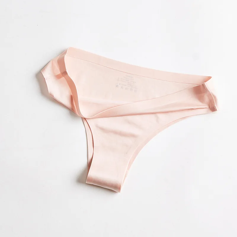 Women\'s Underwear Seamless Panties Sporty Sexy Women\'s Thongs Soft Thongs Thongs Women\'s Underwear Ice Silk Panties Women