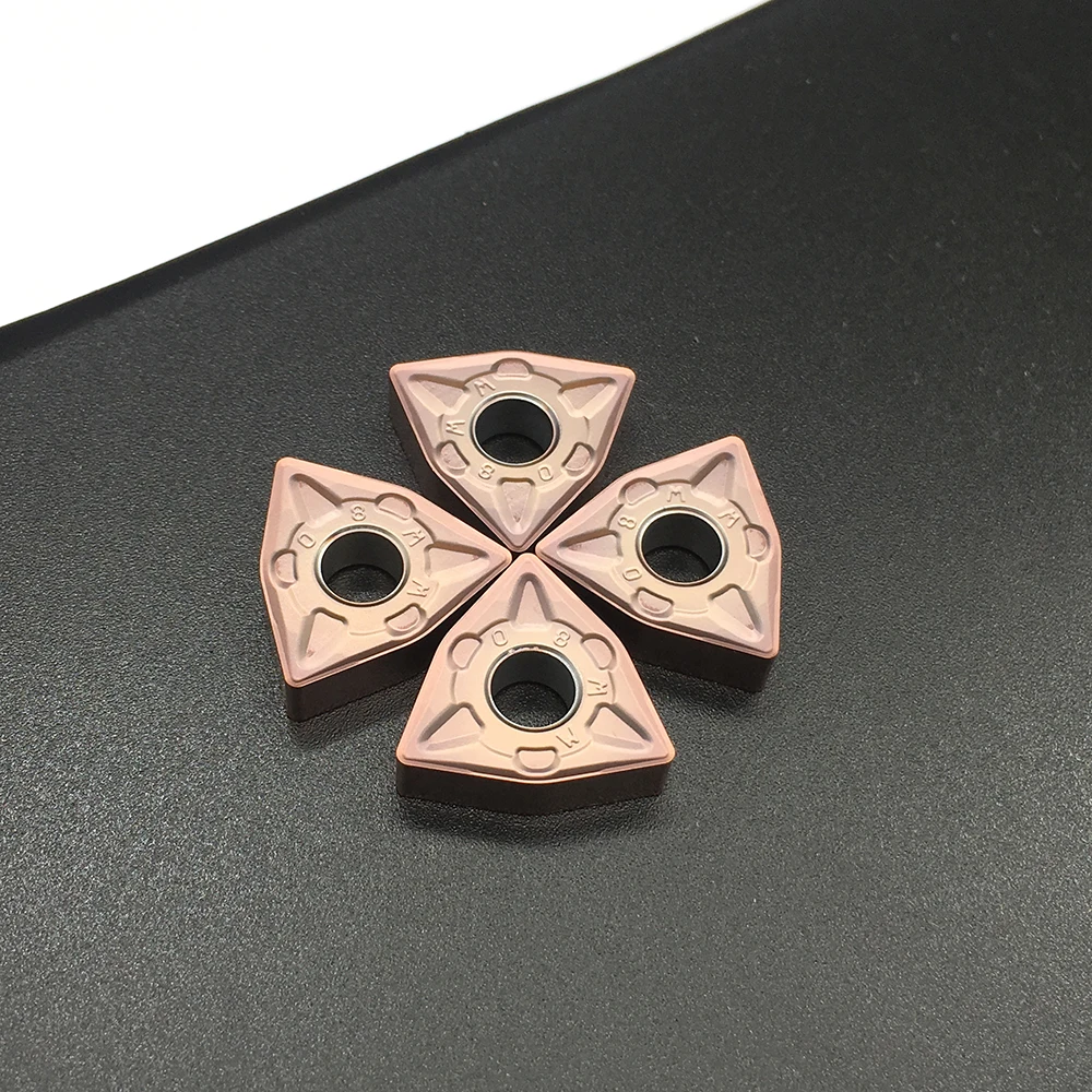 10PCS WNMG080408 มม.FT1125 สำหรับสแตนเลสคุณภาพสูงเครื่องจักรกลเครื่องมือกลึง CNC เครื่องมือเครื่องมือกลึงคาร์ไบด์แทรก