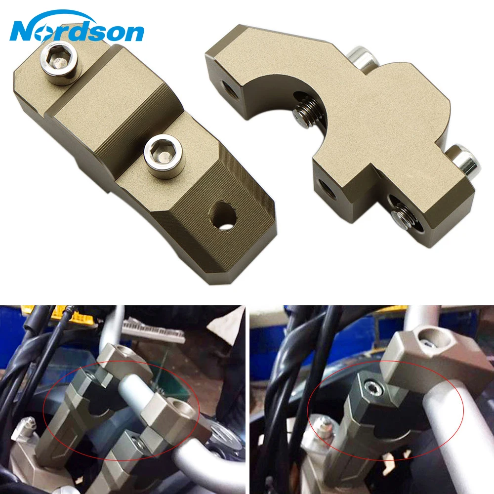 

Установка мотоцикла Nordson, зажим для ручки, универсальная подставка для ручки, подходит для YAMAHA MT09 Tracer 900 FZ09