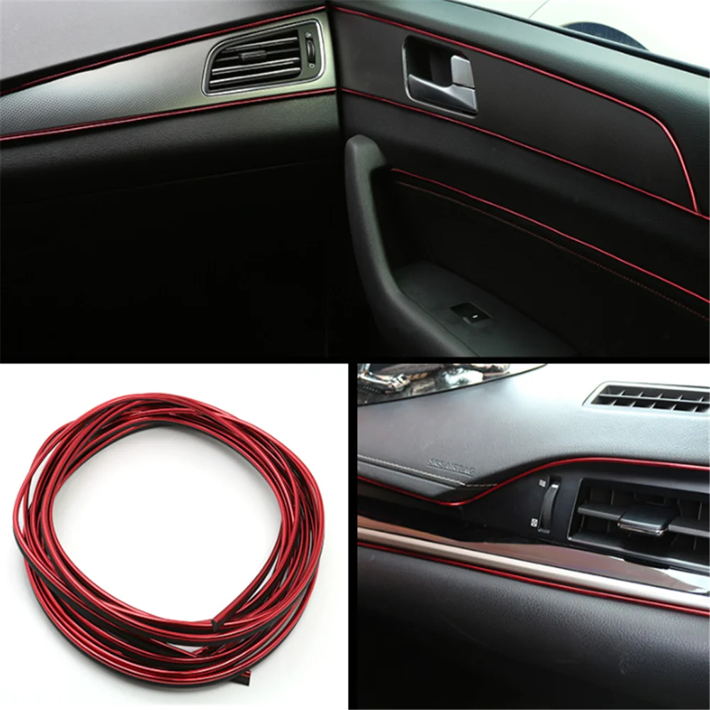 Car Moulding Decoration Flexible Strips for BMW F13 G11 G12 F01 F02 F87 F80 F83 F82 F90 F10M F13M F12M M8 Z4 E89