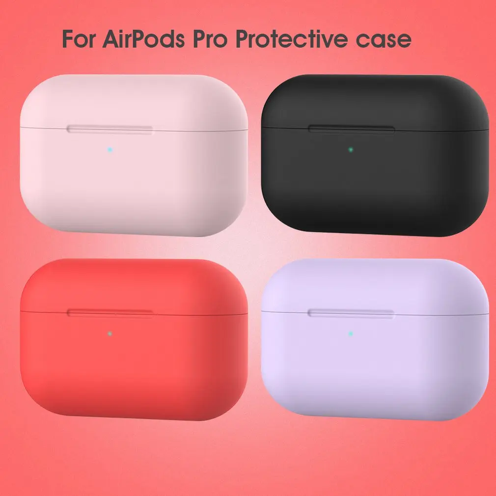 Ốp Lưng Silicon Dành Cho Apple Airpods Tai Pro Ốp Lưng Tai Nghe Không Dây Dành Cho Tai Nghe Airpods 2 3 Bảo Vệ Da Tai Nghe Chụp Tai Phụ Kiện