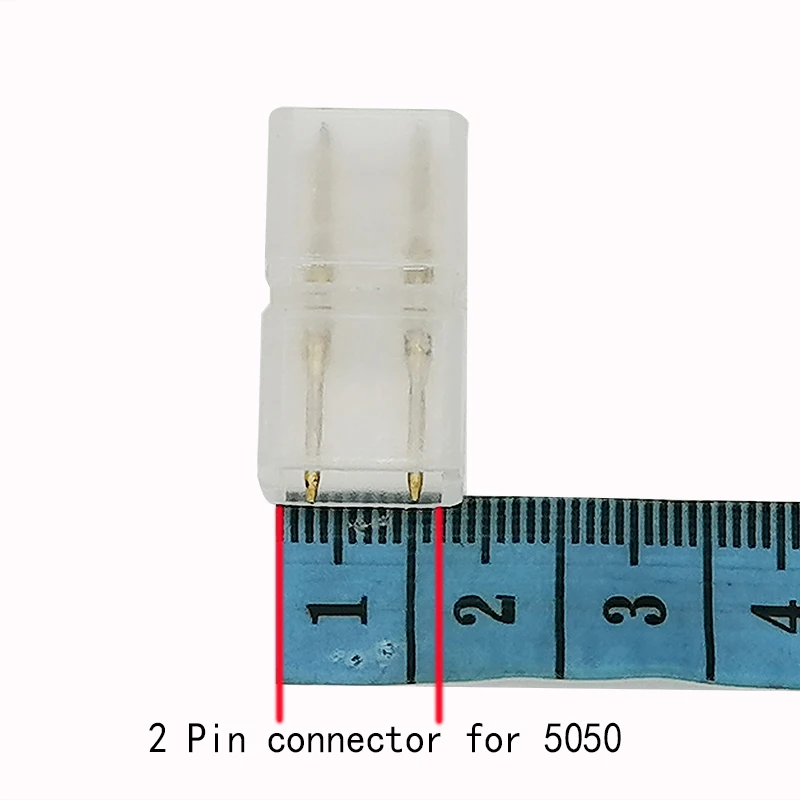 220v led strip connector 90 degree RGB led tape connector for 2835/ 3528/ RGB Right angle connector 2Pin 4Pin led connector