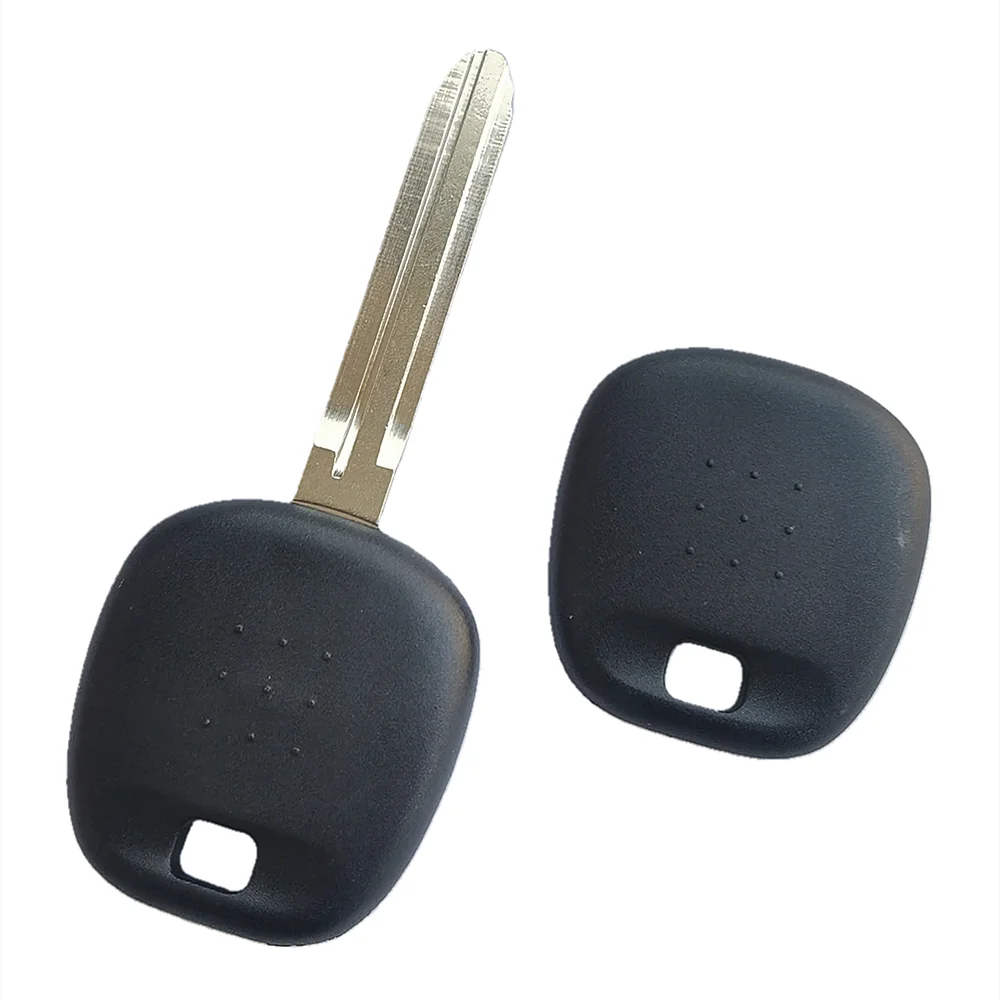 10 Pcs/lot Blank Transponder Key Shell For Toyota RAV4 PRADO COROLLA Camry Reiz Highlander Yaris Corolla TOY43 Blade