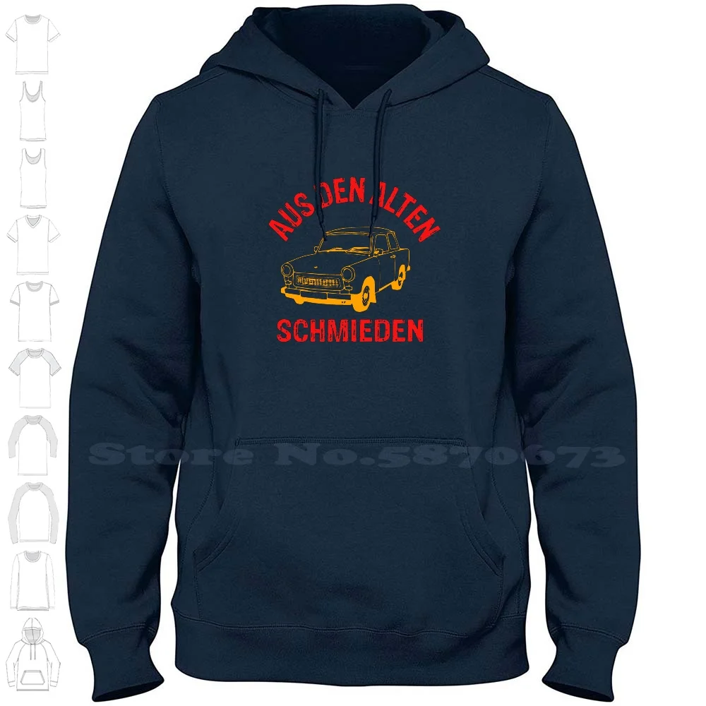 Gdr Trabant 100% Cotton Hoodie T-Shirt German Democratic Republic Erich Honecker East Germany Ossi Osi The Wall Berlin Wall Gdr