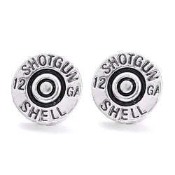 5pcs/lot Interchangeable Snap Jewelry Vintage Letters Mini 12mm Metal Snap Buttons for DIY Leather Snap Button Bracelet