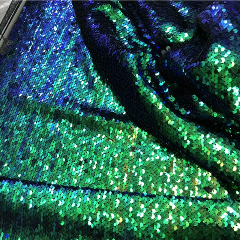 Good 5MM Mermaid Scale Symphony Shiny Mesh Fabric Clothing Accessories Sewing Sexy Dress/Banquet DressWedding Room/Home Cloth