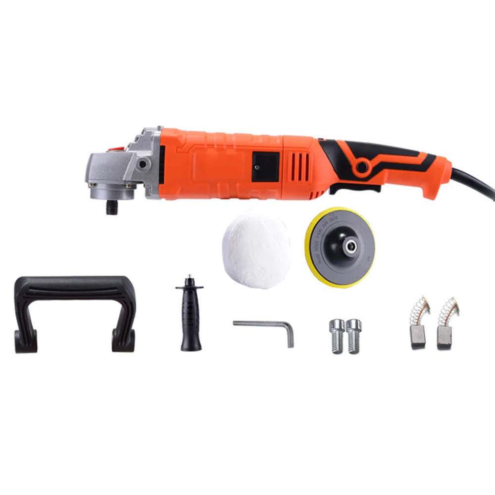 Imagem -02 - Máquina de Polimento Elétrico Polisher Carro Polonês Moedor Polisher Prego Ferramentas Elétricas Móveis Automóvel Polimento Ferramenta 1580w 220v