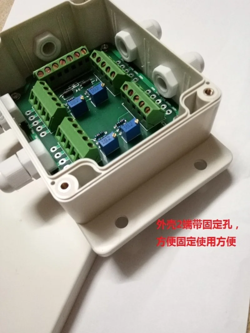 

Junction Box/Weighbridge Junction Box/Load Cell Four Inputs One Output 5 Wires 100 Tons Electronic Floor Scale Box