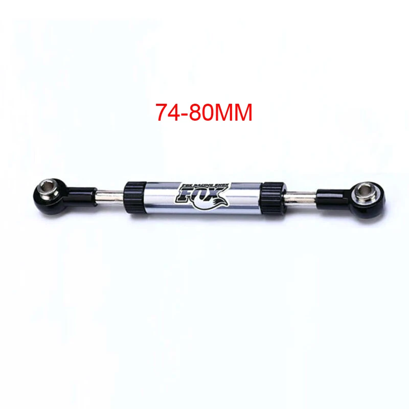 Aluminum Alloy Servo Link Linkage Adjustable Pull Rod For TRX4 SCX10 D90 1/10 RC Climbing Car Repair Tool Parts Replacement