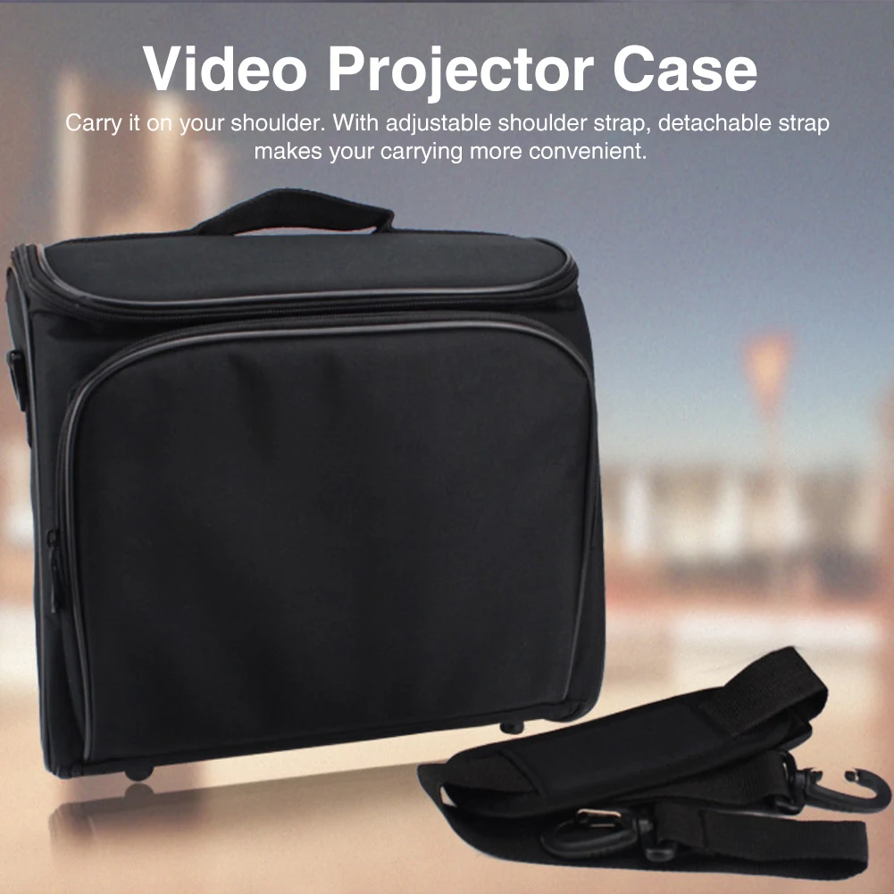 Hard EVA Travel Carrying Bag Protective Storage Box Case Video Projector Case Projector Bag Mini Projector Drive and Accessorie