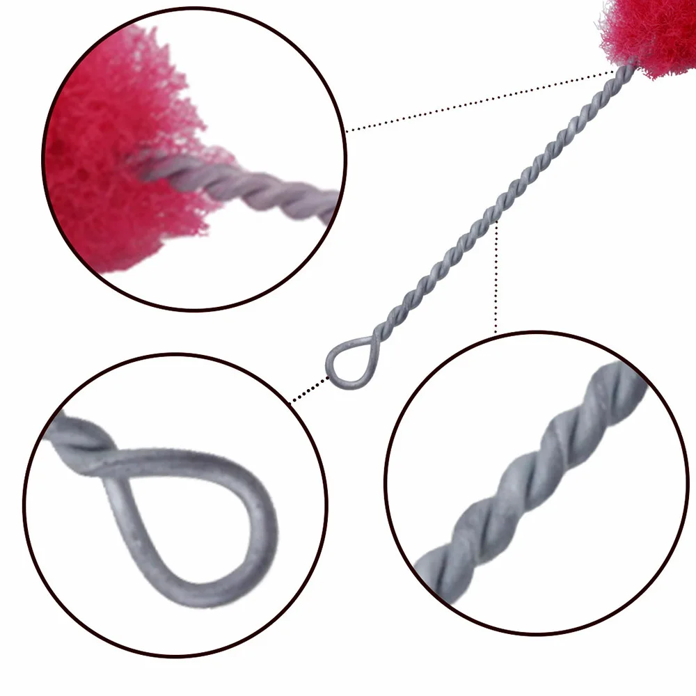 M MBAT Klarinette Pinsel Klarinette Tupfer Weiche Mikrofaser Klarinette Reinigung Pinsel für Bläser Instrument Rohr Körper Reinigung – Detail 13