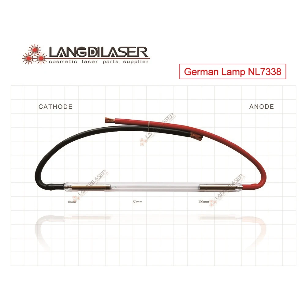 

NL7338-Heraeus-Lamp-Size 7*65*130F -IPL-Flash-Lamp-German-Germany IPL Xenon Lamp - IPL Lampe Made In UK