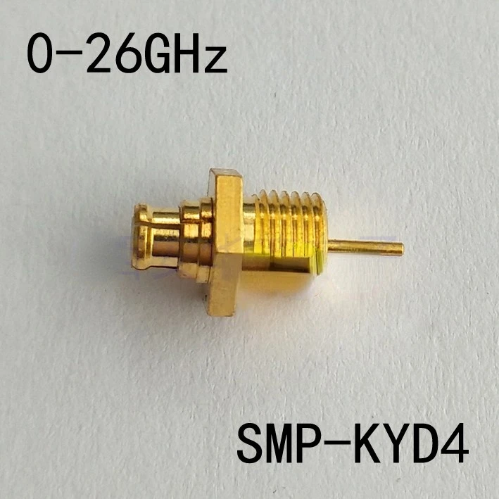 Connettore di SMP RF del circuito di saldatura del connettore femminile SMP della parete filettata connettore di RF di 2Pcs SMP-KYD4