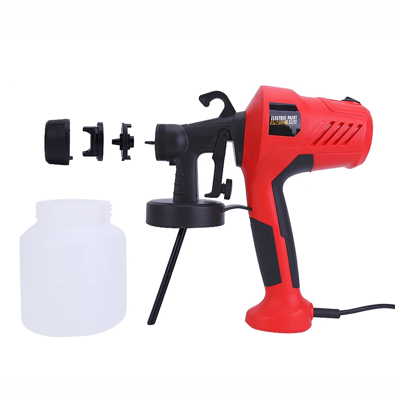 400W Electric Paint Spray Gun Household Sprayer Painting Compressor Flow Control Airbrush EU Plug Easy Spraying Power Tools