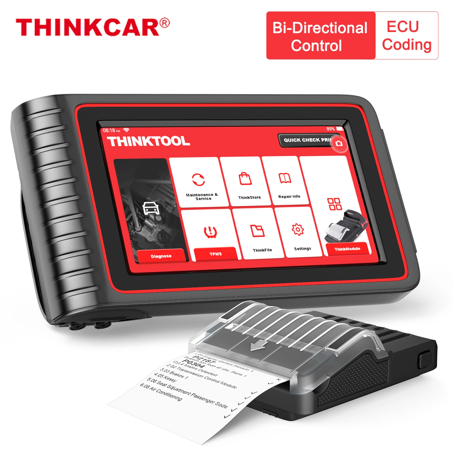 THINKCAR Thinktool OBD2 Scanner For Car Diagnostic Tool All System ECU Coding OBD 2 Automotive Scanner Professional For Auto