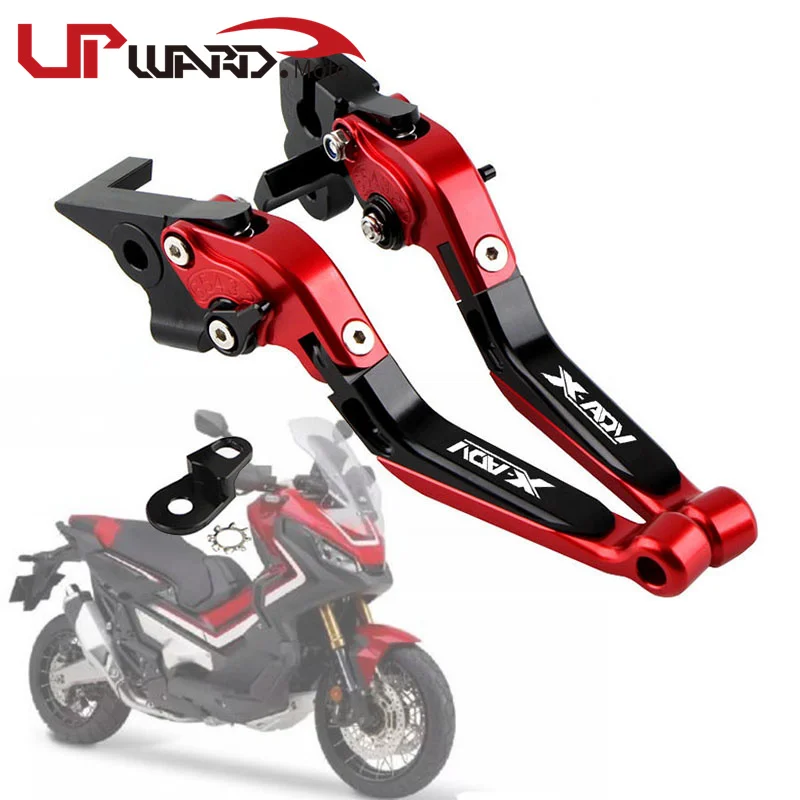 

For honda xadv 750 x adv 750 scooter accessories folding extendable brake levers With parking function